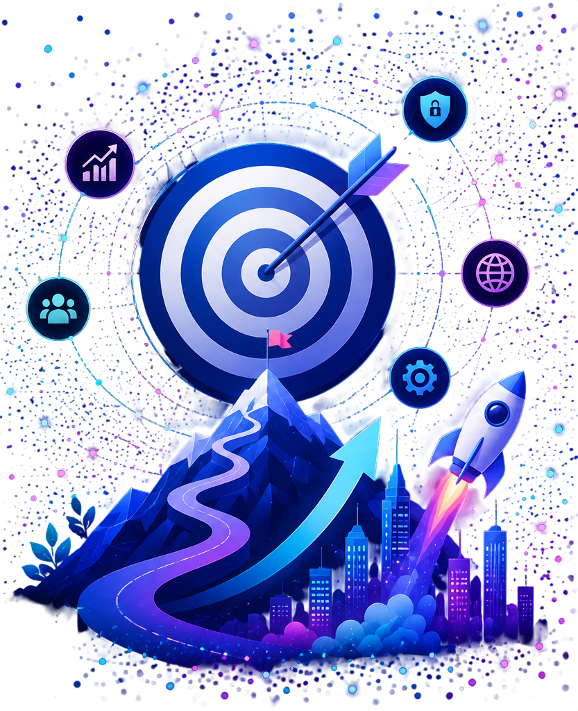 Mission vector illustration